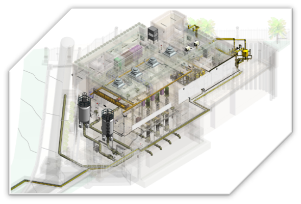 Blue BIM Project Visualization